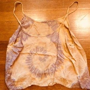Cambodian tie die top